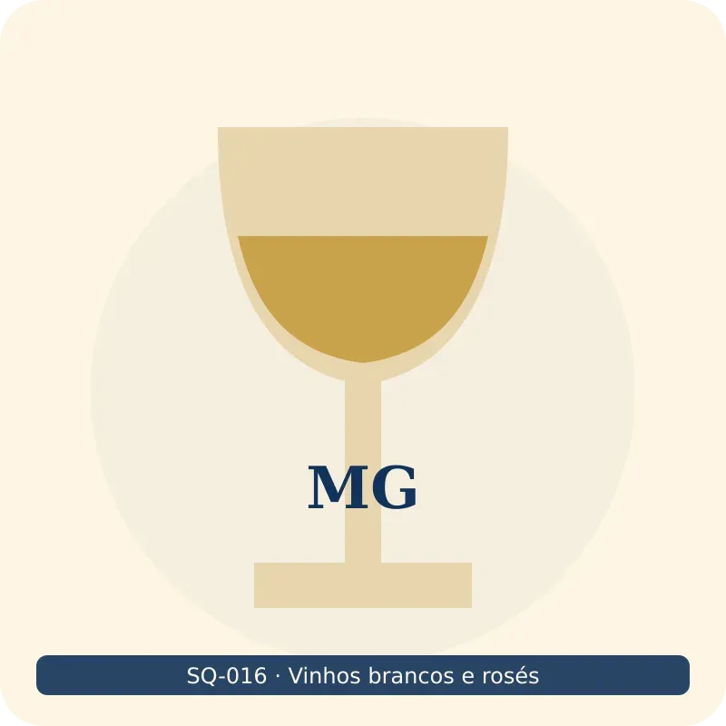 Meia garrafa de vinho branco 375 ml
