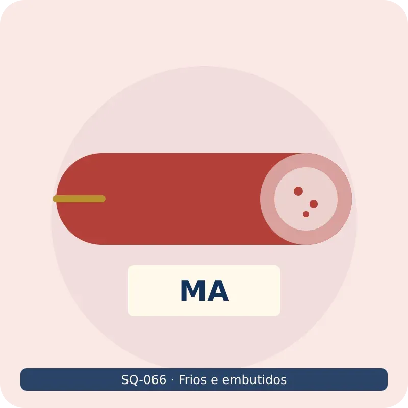 Mortadela artesanal fatiada