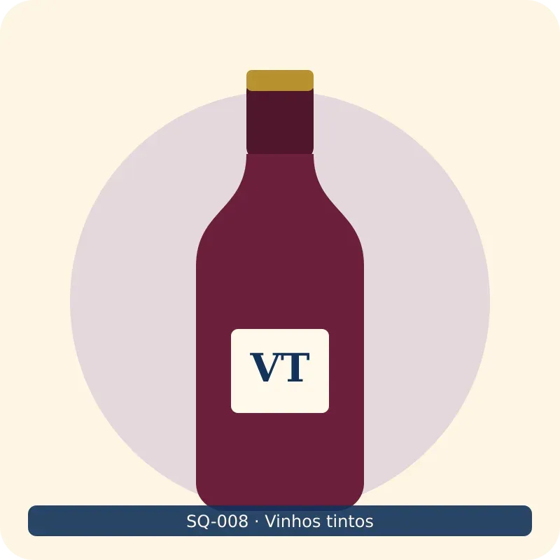 Vinho tinto de mesa suave 750 ml